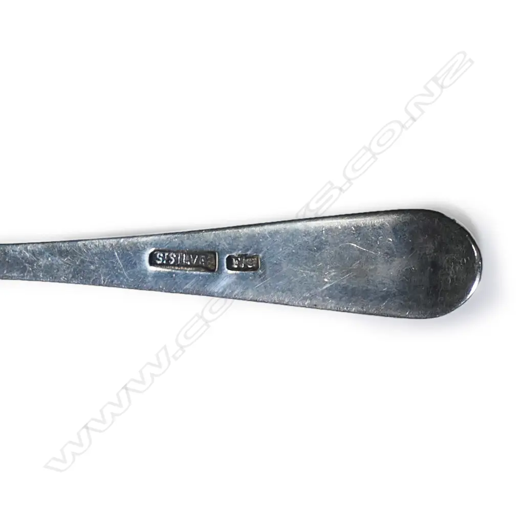 Frank Grady (Wellington) silver preserve spoon, Image 1++